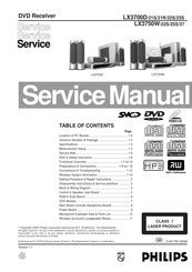 Philips LX3750W LX Home Theater System Manuals ManualsLib