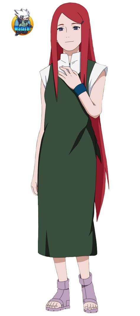 Uzumaki Kushina Render By Watashi Mina On Deviantart Kushina Uzumaki Personagens De Anime Anime