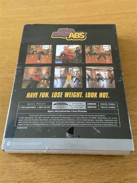 Beachbody Workout Hip Hop Abs Exercise Dvd New Sealed