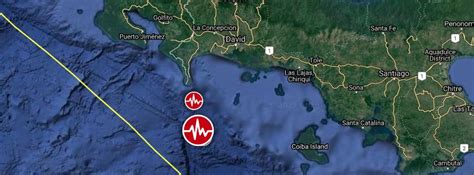 Strong And Shallow M Earthquake Hits Off The Coast Of Panama The