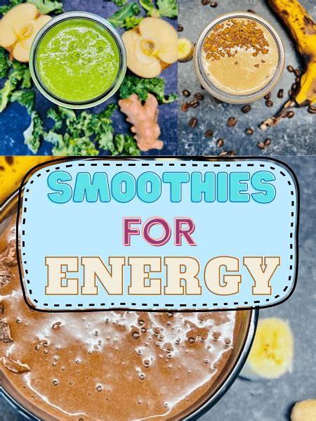 11 Smoothies For Energy | Easy Recipes | By Smoothie Experts