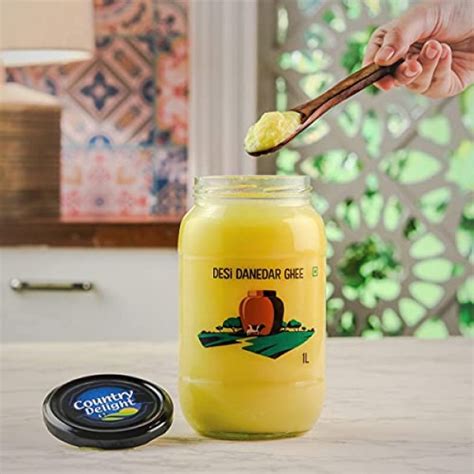 Country Delight Desi Danedar Cow Ghee 1 L