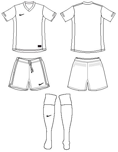 Free Printable Football Jersey Template - Cliparts.co