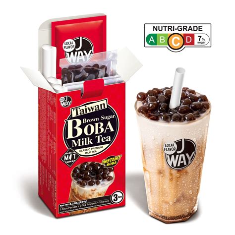 Classic Boba Milk Tea Set 3 Drinks Jway Foods Singapore