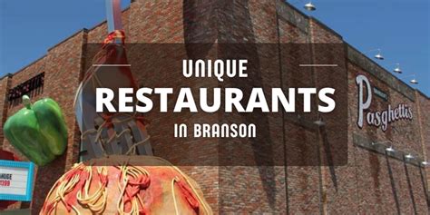 Unique Restaurants in Branson, MO