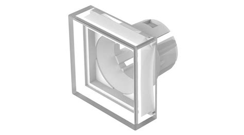 Eao Switch Lens Square Colourless Transparent Plastic