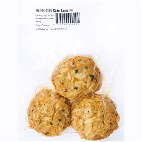 Handy Santa Fe Crab Cakes Pack Of 3 Catch Seafood