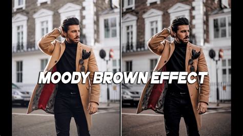 How To Edit Moody Brown Effect 📸 Lightroom Mobile Tutorial Youtube