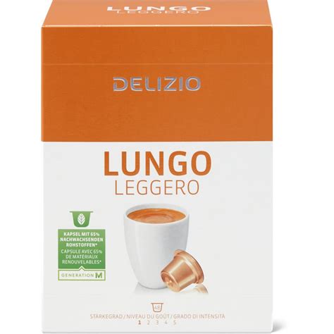 Kaufen Delizio Kaffee Kapseln Lungo Leggero System Delizio Migros