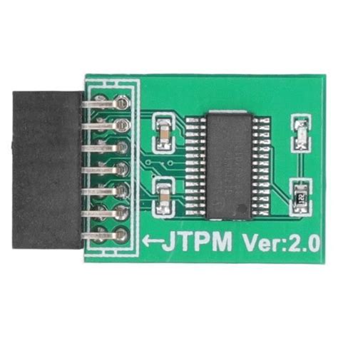 Qiilu Carte Tpm Module Tpm Broches Pour Module Msi Tpm