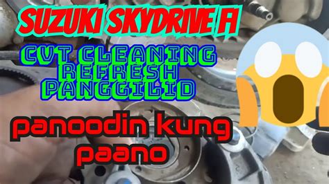 Suzuki Skydrive Fi Cvt Cleaning YouTube