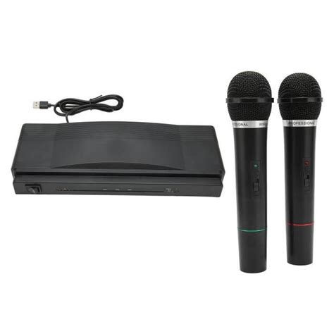 Fdit Microphone Main Microphone Sans Fil Portable R Cepteur Pour