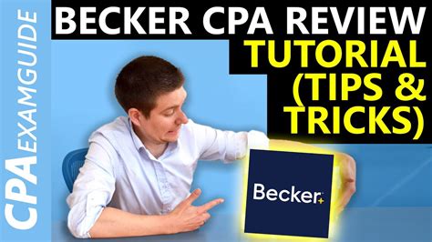 How To Pass The CPA Exam Using Becker CPA Review 2024 TUTORIAL YouTube