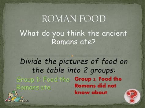 Ancient Roman food and drink | Teaching Resources