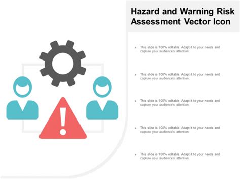 Risk Assessment Icon With Document Analysis Powerpoint Slide Clipart Images