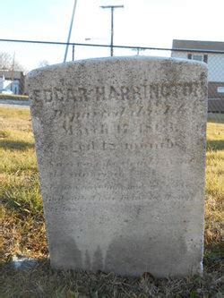 Edgar Harrington Find A Grave Memorial