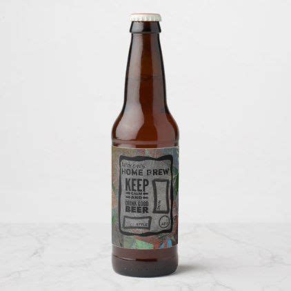 Custom Home Brew Beer Bottle Labels | Home brewing, Beer brewing, Home ...