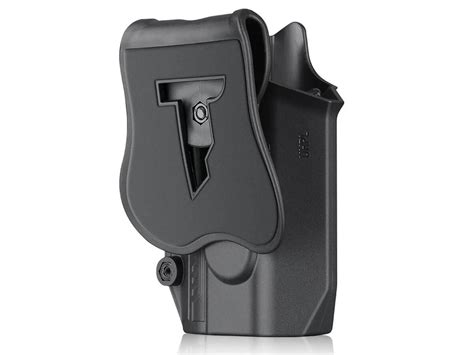 Cytac Mega Fit Universal Holster Pistol Light Right Black