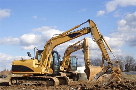 Excavating Equipment Royalty Free Stock Photo - Image: 5050105