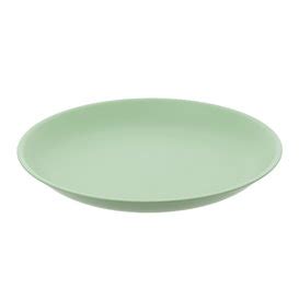 Assiette R Utilisable Durable Pp Min Ral Vert Cm Ut S