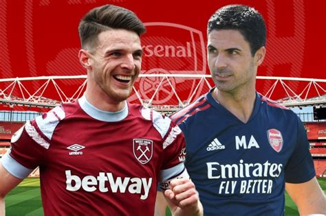 West Ham Reject Arsenals Club Record Second Bid For Declan Rice And