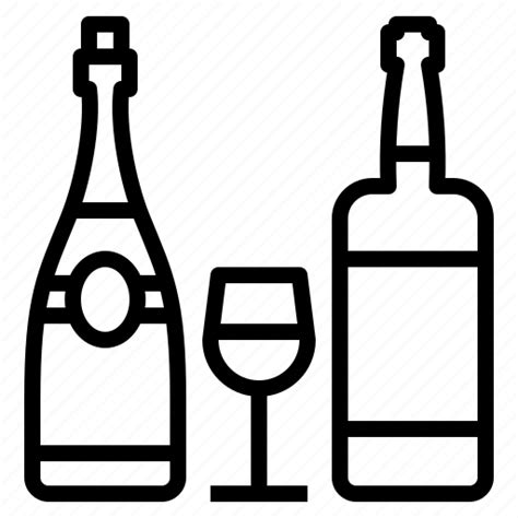 Bottle Wine Icon