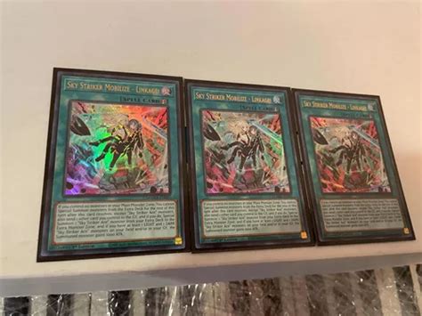 Sky Striker Mobilize Linkage Ultra Rare Tercia Yugioh Set MercadoLibre