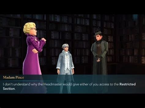 Harry Potter Hogwarts Mystery Rita Skeeter Interrogates Madam Pince