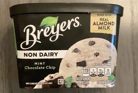 Breyers Mint Chocolate Chip Ice Cream