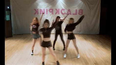 Black Pink Playing With Fire Dance Slow Mirrored Youtube