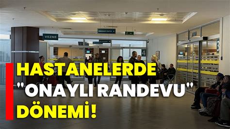 Hastanelerde Onayl Randevu D Nemi Afyon Haber Odak Gazetesi Son