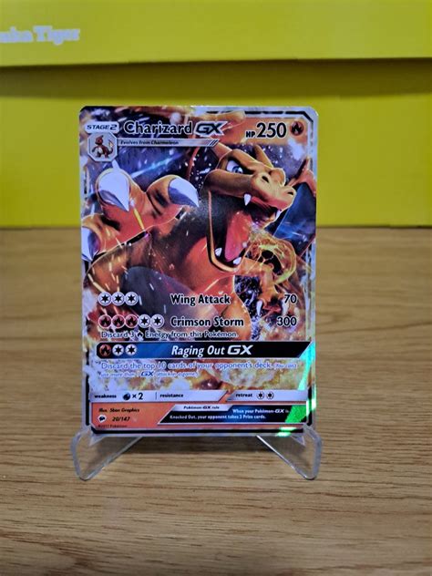 Charizard Gx Burning Shadows Pokemon Card Hobbies Toys Toys Games