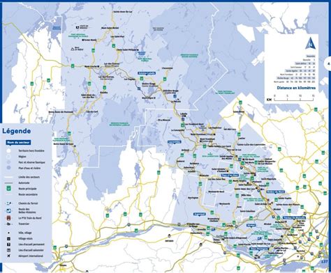 Carte Des Laurentides