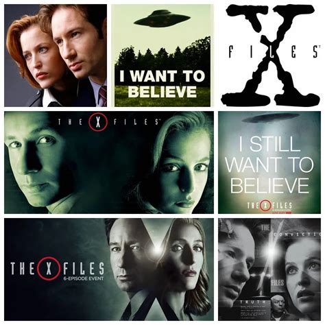 X files i want to believe tv poster Vintage Retro movie Antique Poster ...