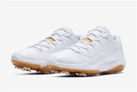 Air Jordan 11 Low Golf White Metallic Gold AQ0963-102 Release Date Info ...