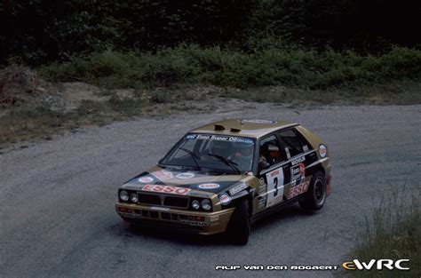 Loubet Yves Andrié Jean Marc Lancia Delta Integrale Rallye des