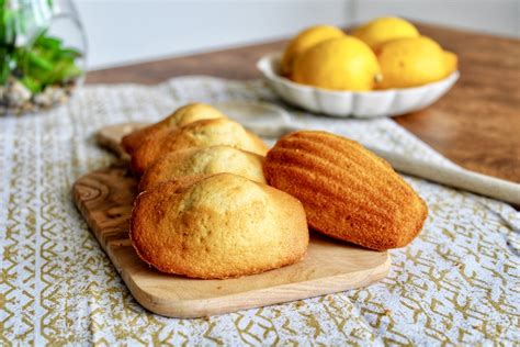 Madeleines Au Citron La Cuisine De Bibou