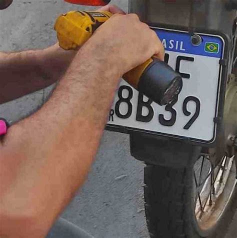 Primeiro Emplacamento de Moto RIB Placas Placa Mercosul em Ribeirão Preto