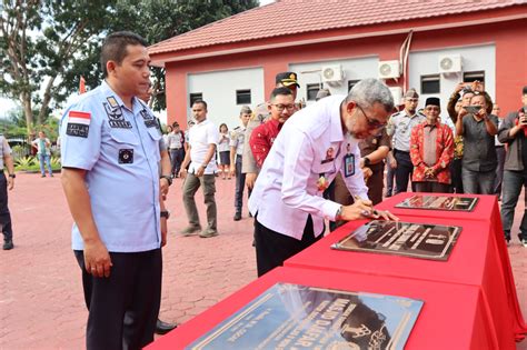 Irjen Kemenkumham RI Resmikan 3 Bangunan Di Kantor Imigrasi Banggai