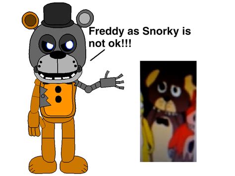 Freddy As Snorky Is Not Ok By Drartymik908 On Deviantart