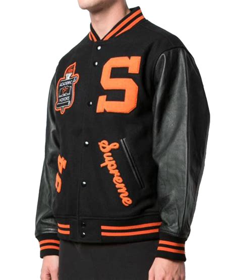 Mens 2019 Supreme Team Varsity Jacket Jackets Creator