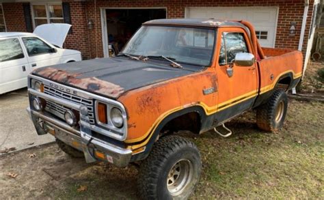 Field Find Macho Package Dodge Power Wagon Barn Finds