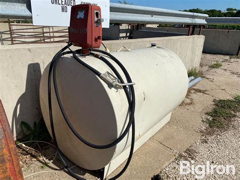 500-Gallon Fuel Tank & Pump BigIron Auctions