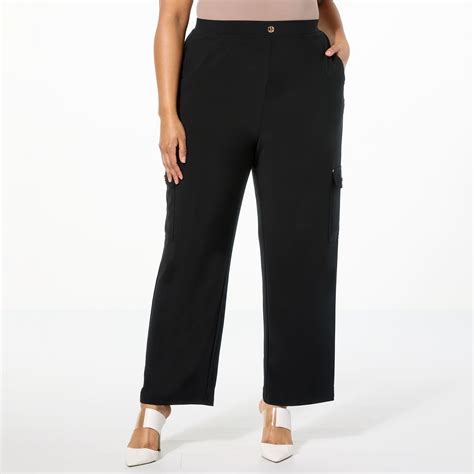 Antthony Studio Stretch Knit Pull-On Cargo Pant - 23223923 | HSN
