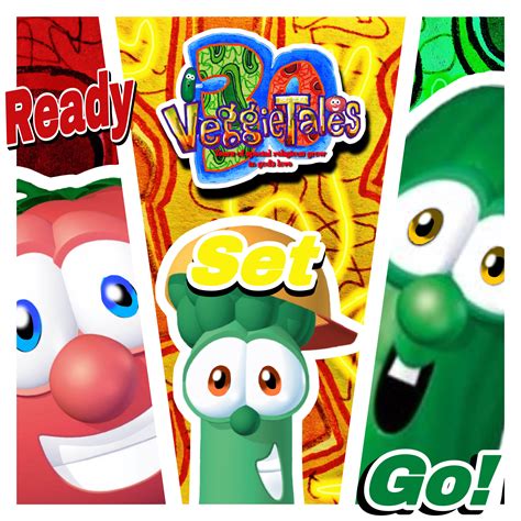 Veggietales 30th Anniversary Trio Veggies By Wilduda On Deviantart