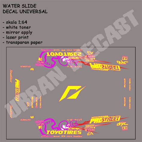 Jual Hot Wheels Decal White Toner Need For Speed Pro Street Shopee Indonesia