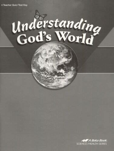 Abeka Understanding Gods World Science 4 Activity Ubuy India