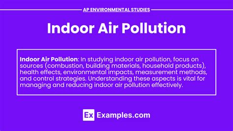 Unit 73 Indoor Air Pollution Notes And Practice Questions Ap