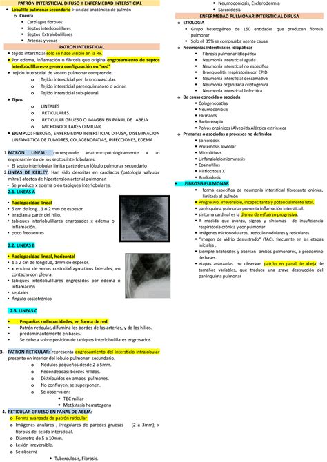 Semana Patronesradiologicos Lectura Ppt Patr N Intersticial