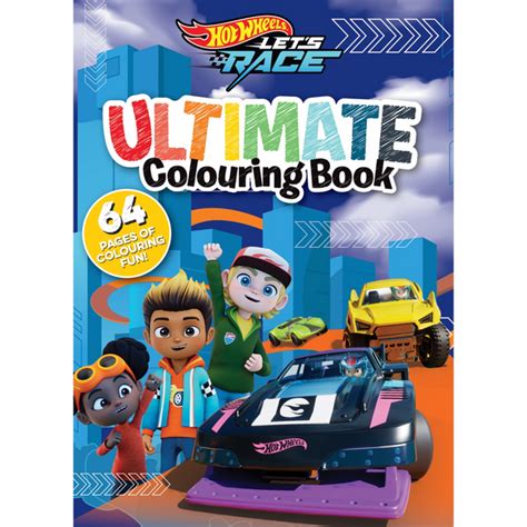 Hot Wheels Let S Race Ultimate Colouring Book Target Australia